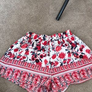 Flower shorts